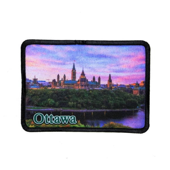Ottawa Canada Parliament Hill Patch Travel Dye Sublimation Iron On Applique