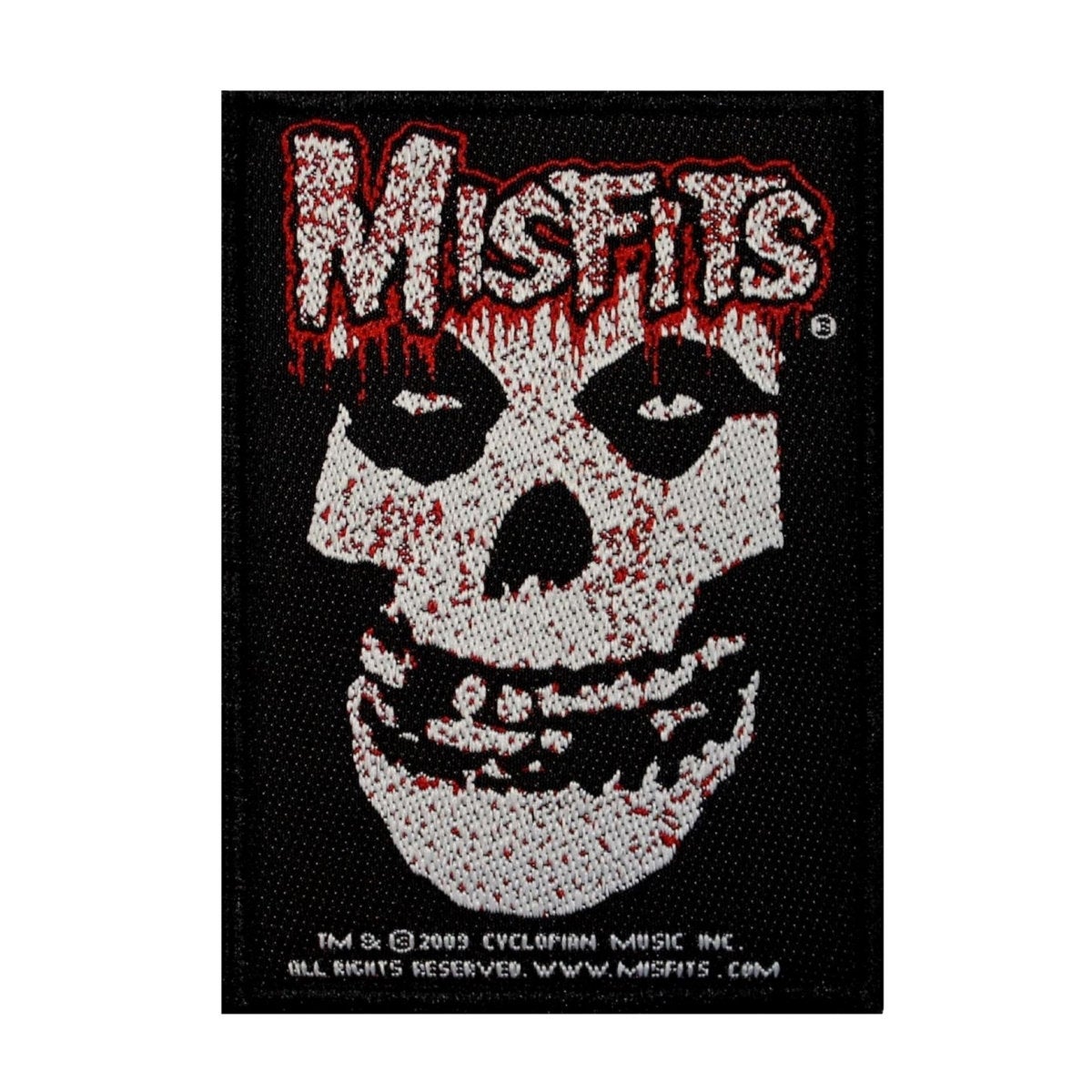 Misfits Bloody Skull Patch