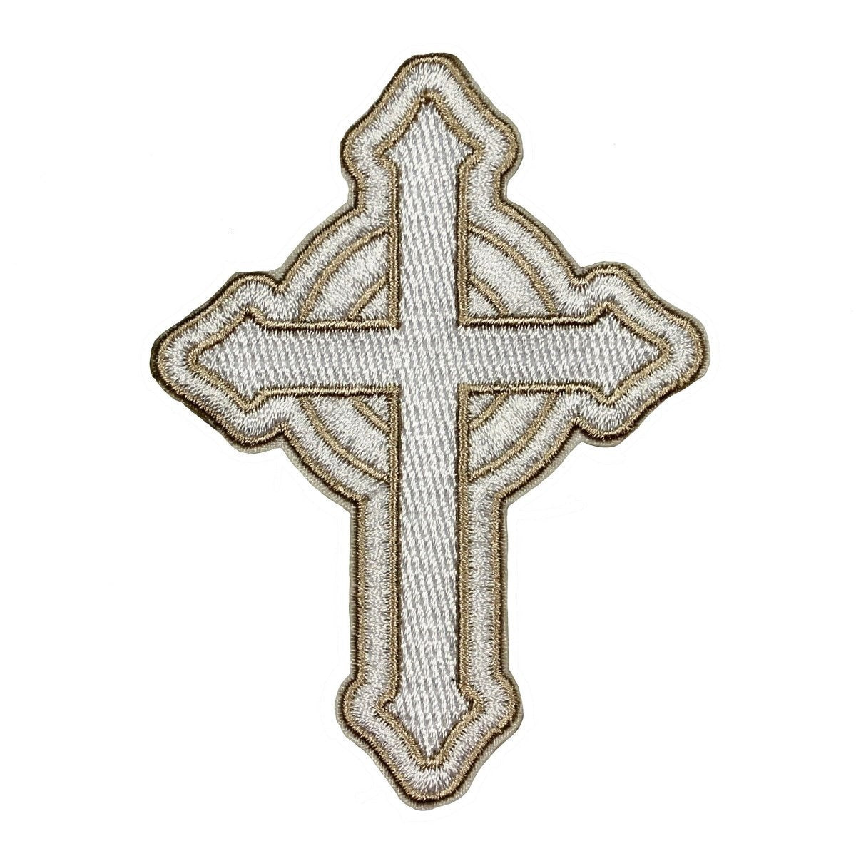 Celtic Cross Patch, Religious Ethnic Emblem, Embroidered Iron-on, 2 Sizes -  EmbroSoft