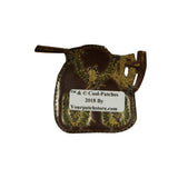 ID 0101 Camping Backpack Patch Saddle Bag Embroidered Iron On Badge Applique