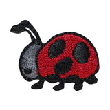 ID 0463 Lot of 3 Baby Lady bug Patch Bug Insect Embroidered Iron On Applique