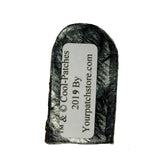 ID 0858C RIP Tombstone Patch Halloween Grave Stone Embroidered Iron On Applique