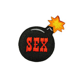Sex Bomb Explosive Patch Good Looks Attractive Stud Hottie Iron On Applique