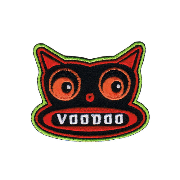 Chico Von Spoon Voodoo Cat Bat Patch Witch Magic Embroidered Iron On Applique