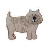 ID 2799 Bichon Frise Dog Patch Puppy Breed Fluffy Embroidered Iron On Applique