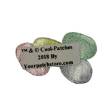 ID 3352 Pile of Jelly Beans Patch Easter Candy Treat Embroidered IronOn Applique
