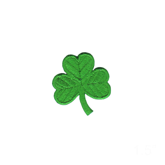 Shamrock 3 Leaf Clover Patch Irish St. Patrick Embroidered Iron On Applique