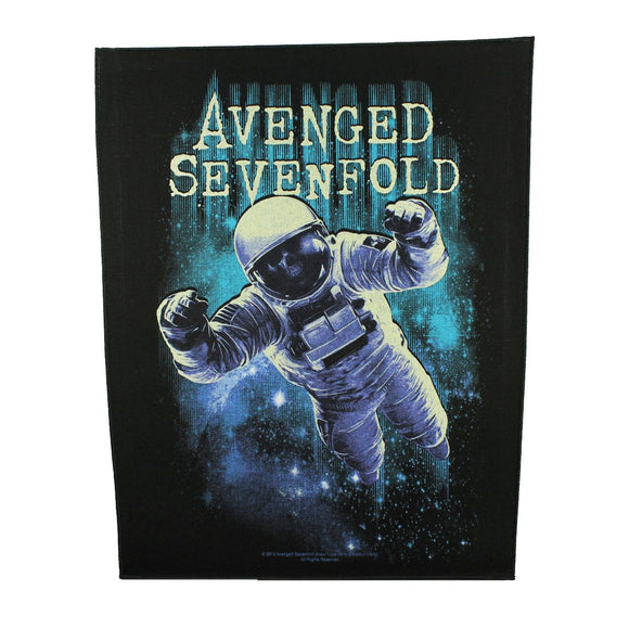XLG Avenged Sevenfold Astronaut Back Patch Heavy Metal Rock Band Sew On Applique