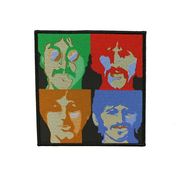 The Beatles Sea Of Science Patch Band Pop Art Rock Music Woven Sew On Applique