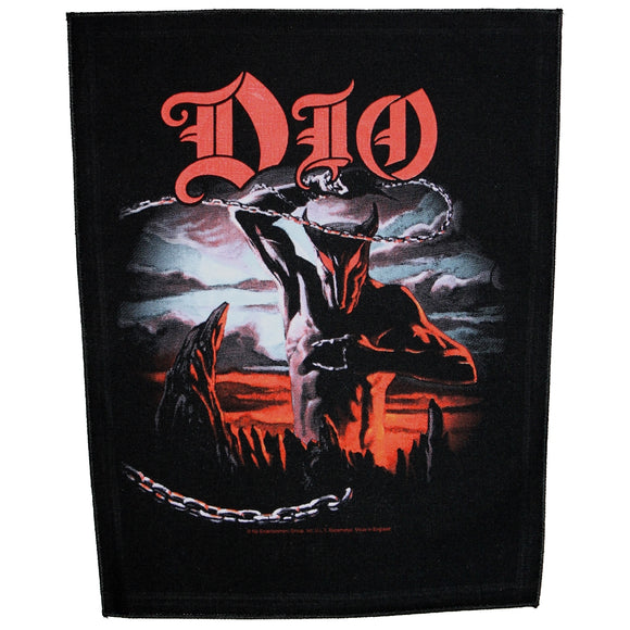 XLG Dio Holy Diver Murray Back Patch Mascot Heavy Metal Music Sew On Applique