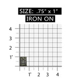 ID 1397C Classic Stamp Patch Collection Postage Embroidered Iron On Applique