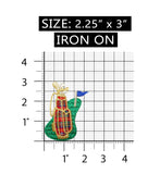 ID 1515 Golf Club Bag Fairway Patch Hole Flag Sport Embroidered Iron On Applique