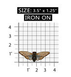 ID 1605ABC Set of 3 Assorted Insect Bug Patches Embroidered Iron On Applique