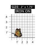 ID 2110 Butterfly Insect Embroidered Iron On Applique Patch