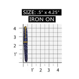ID 3149A Ink Fountain Pen Patch Writing Utensil Embroidered Iron On Applique