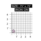 ID 3195A Lot of 2 Puzzle Piece Patch Picture Game Craft Embroidered Iron On Applique