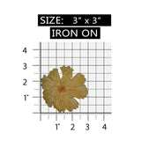 ID 6103 Lace 3D Wildflower Patch Flower Plant Garden Blossom Sew On Applique
