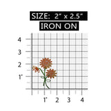 ID 6356 Sunflower Bundle Patch Garden Bouquet Flower Embroidered IronOn Applique