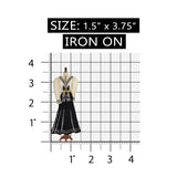 ID 7494 Vintage Dress On Stand Patch Sewing Design Embroidered Iron On Applique