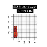 ID 7508 Princess Ballerina Badge Patch Ballet Dance Embroidered Iron On Applique