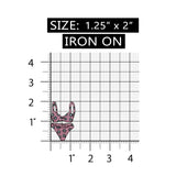 ID 7749 Polka Dot Bikini Patch Swim Suit Fashion Embroidered Iron On Applique
