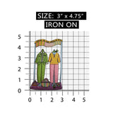 ID 7871 Clothing Store Display Patch Shop Fashion Embroidered Iron On Applique