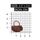 ID 8315 Pleather Sequin Purse Patch Handbag Fashion Embroidered Iron On Applique