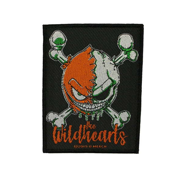The Wildhearts Green Skull Patch English Rock Band Woven Sew On Applique