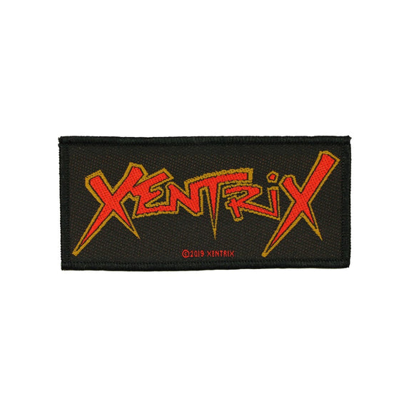Xentrix Band Logo Patch Thrash Metal Woven Sew On Applique