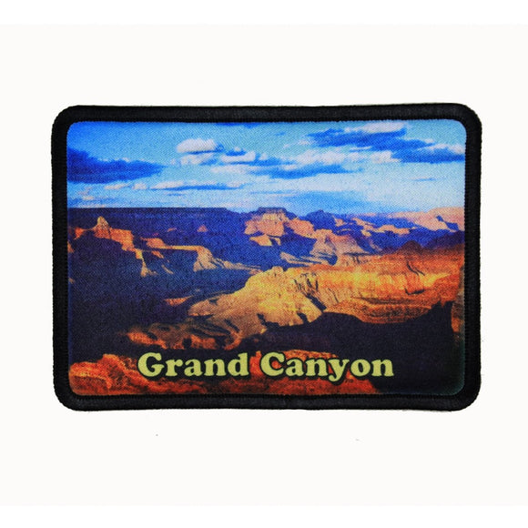 Grand Canyon Patch Hike National Park Travel Dye Sublimation Iron On Applique