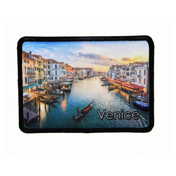 Venice Italy Patch Grand Canal Capital Travel Dye Sublimation Iron On Applique