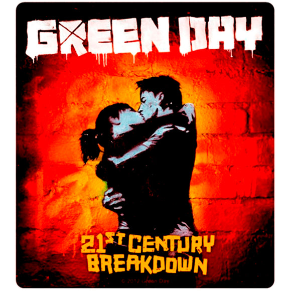 Sticker Green Day 21st Century Breakdown Album Art Punk Rock Music Band Decal