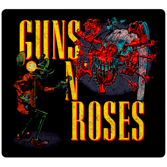 Sticker Guns N' (and) Roses Band Name & Art Metal Rock Music Decal