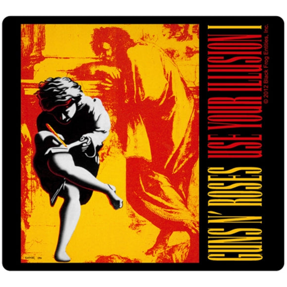 Sticker Guns N' (and) Roses Use Your Illusion I Album Art Metal Rock Music Decal