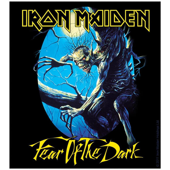 Sticker Iron Maiden Fear Of The Dark Album Cover Art English Metal Music Decal