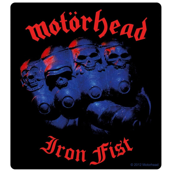 Sticker Motorhead Iron Fist Album Cover Art English Rock Metal Music Band Decal