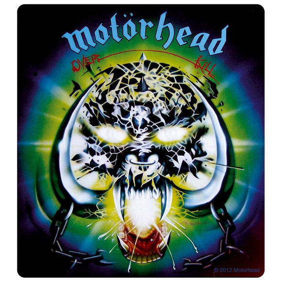 Sticker Motorhead Overkill Album Cover Art English Rock Metal Music Band Decal