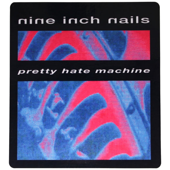 Sticker Nine Inch Nails Pretty Hate Machine 1989 Release Album Art Band Decal