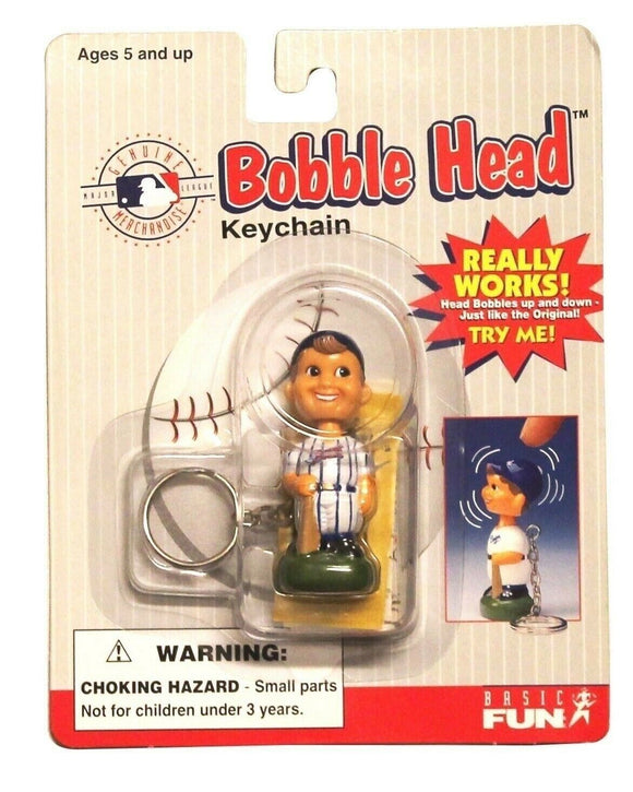 1997 MLB Baseball Anaheim Angels Bobble Head Keychain