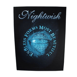 XLG Nightwish Endless Forms Back Patch Symphonic Metal Jacket Sew On Applique