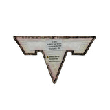 Van Halen Metal Logo Patch Hard Rock Metal Band Dye Sublimation Iron On Applique