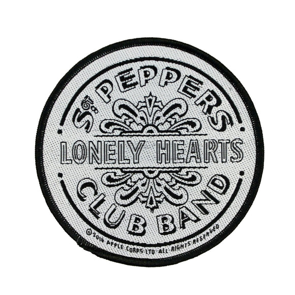 The Beatles Sgt. Peppers Drum Patch Lonely Hearts Woven Sew On Applique