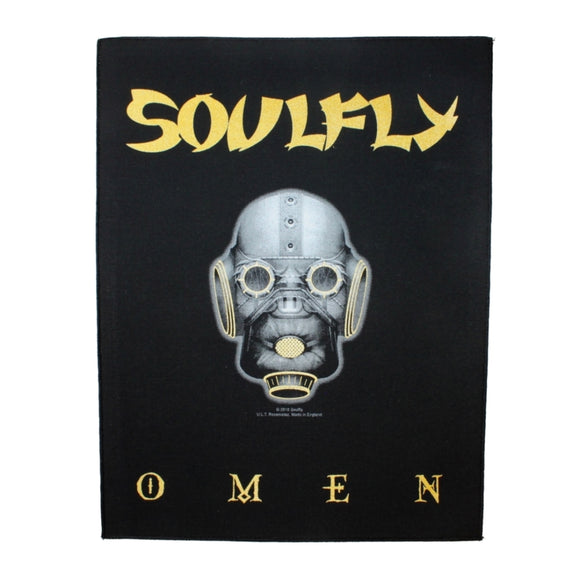 XLG Soulfly Omen Back Patch Band Album Art Metal Raider Music Sew On Applique