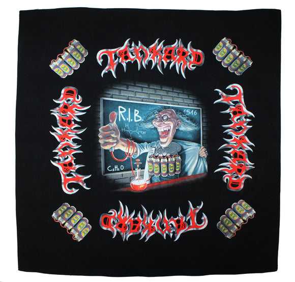 Tankard: R.I.B. Band Album Art Alcoholic Thrash Metal Bandana Head Kerchief