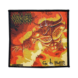 Vader Go to Hell Patch EP Cover Art Death Metal Band Music Woven Sew On Applique