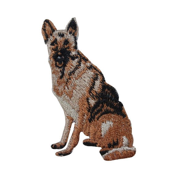 ID 2832 German Shepherd Dog Patch Service Breed Pet Embroidered Iron On Applique