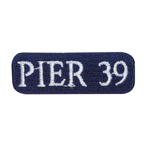 ID 3072 Pier 39 San Francisco Patch Travel Sign Embroidered Iron On Applique