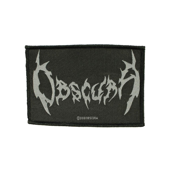 Obscura Band Logo Patch German Technical Death Metal Woven Sew On Applique