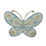 ID 9211 Sheer Wings Butterfly Patch Fairy Garden Embroidered Iron On Applique