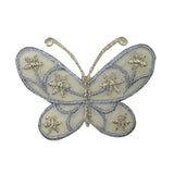 ID 9214 Sheer Wings Butterfly Patch Fairy Garden Embroidered Iron On Applique